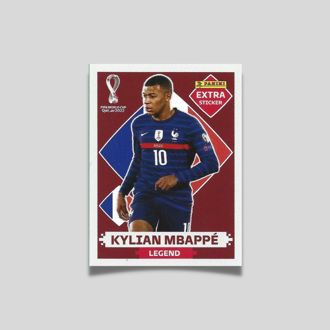 Extra Sticker – França – Kylian Mbappé – Base – Legend